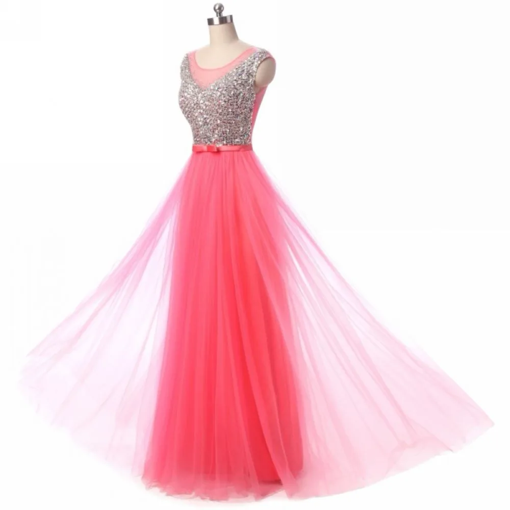 SHAMAI Long Evening Dresses Beading A-Line Bride Banquet Elegant Floor-length Party Prom Dress Vintage O-Neck Evening Gown SHAMAI Long Evening Dresses Beading A-Line Bride Banquet Elegant Floor-length Party Prom Dress Vintage O-Neck Evening Gown
