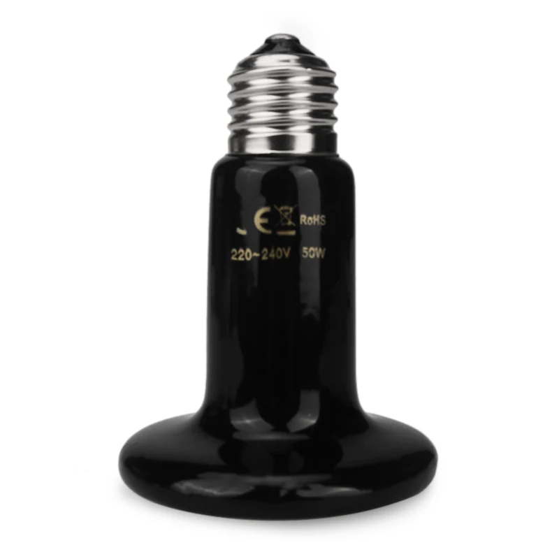 Buy Pet Heating Bulb Infrared Ceramic Emitter Heat Lamps for Reptile Pet Heater