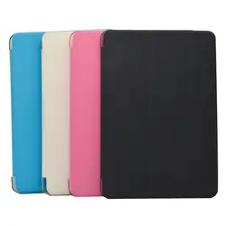 Чехол для Ipad Mini 1 2 3 7,9 "чехол для планшета с откидной крышкой Ultra Slim Tri-Fold из искусственной кожи чехол с кристаллом Жесткий Назад смарт-чехол с