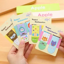 2 шт./компл. Kawaii магнит "Животные" закрепить зажим для бумаги школьные офисные канцелярские принадлежности