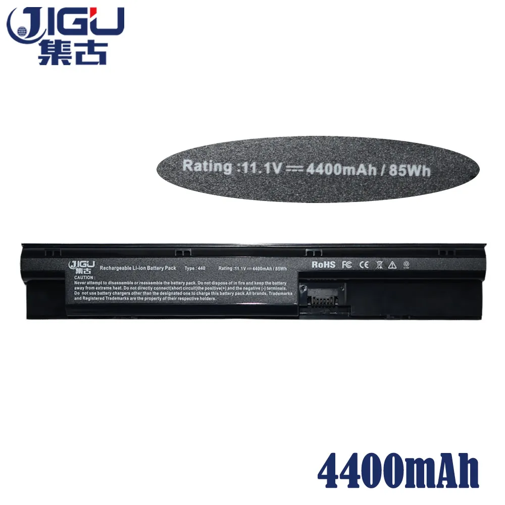 JIGU 6 ячеек Аккумулятор для ноутбука FP09 FP06 H6L26AA H6L27AA HSTNN LB4K W92C 707617 421 HP Probook 440 445 450 455