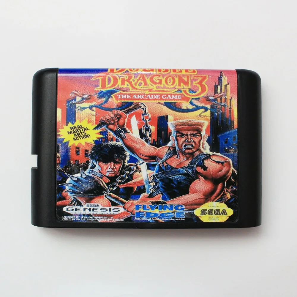 

Double Dragon 3 16 Bit MD Game Card For Sega Mega Drive For Genesis
