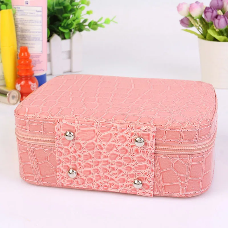 Fashion Woman Makeup Case Cosmetic Bag High Quality Travel Organizer Beauty Box Medicine Stationery Cosmetics Holiday Gifts Fashion Woman Makeup Case Cosmetic Bag High Quality Travel Organizer Beauty Box Medicine Stationery Cosmetics Holiday Gifts
