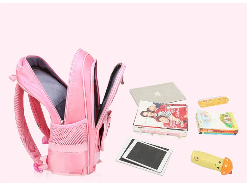 Детские школьные сумки; рюкзак для девочек; Детский рюкзак в горошек; комплект рюкзаков; школьный рюкзак; водонепроницаемый рюкзак для начальной школы; mochila escolar