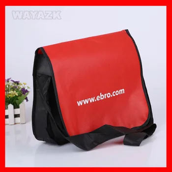 

(1000pcs/lot) size 35x30x15cm(14x12x6") customize printed non woven fabric sling bag