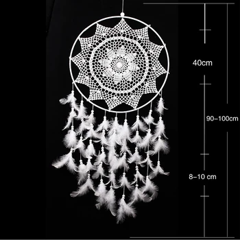 

2020 New Lace Openwork Wind Chime Ornaments Creative Dream Catcher Home Decoration Bedroom Living Room Wall Hanging Pendant