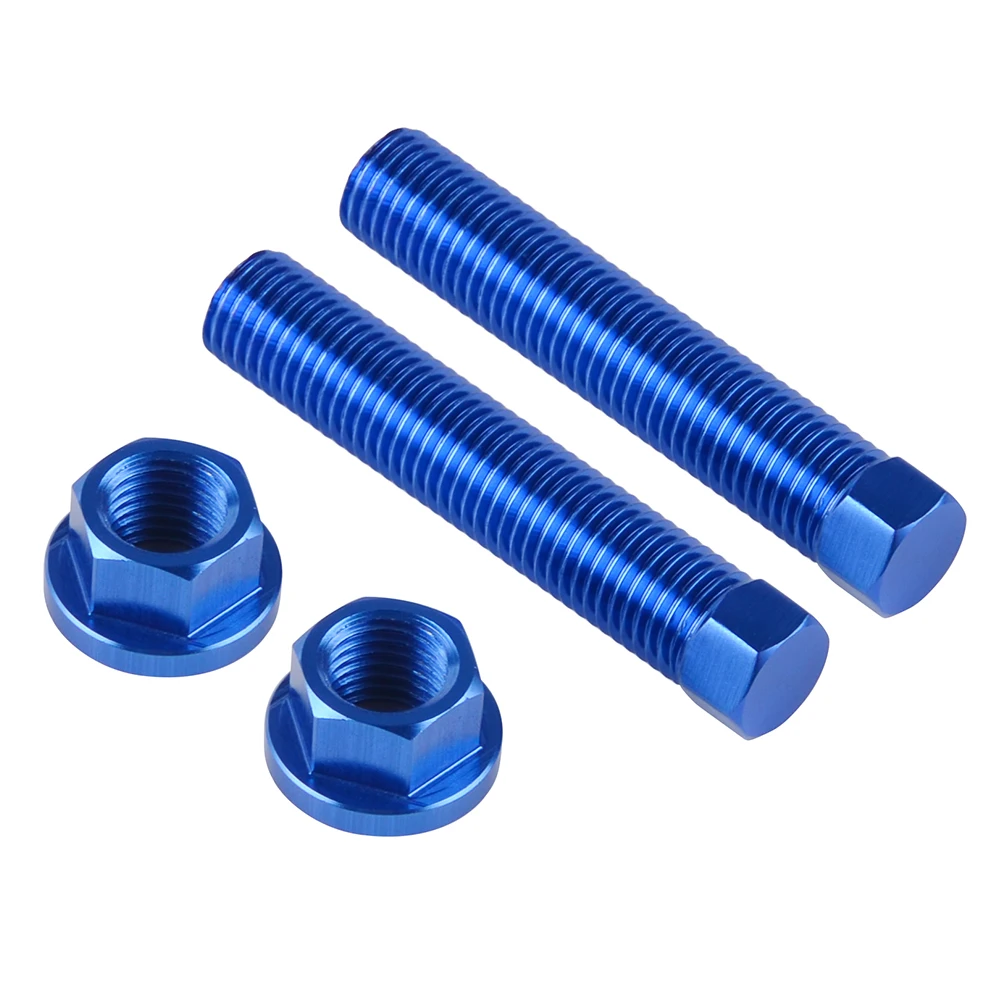 

M10x50 Axle Chain Adjuster Bolts Set Head Hex Scews Flange Nuts For Husqvarna TC/FC/TX/FX/TE/FE 125-450 500 550 530 600 650 701