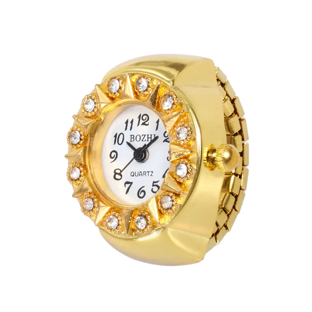 

2019 Cheap Dial Quartz Analog Watch Creative Steel Cool Elastic Quartz Finger Ring Watch High Quality Watch Dropship