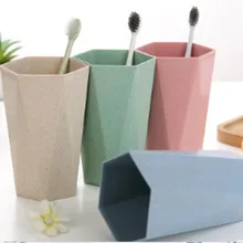 Экологичные креативные чашки для мытья рта, чашки для мытья посуды, кружки для ванной, скандинавские парные молочный напиток, зубные щетки, чашки, геометрические чашки для мытья