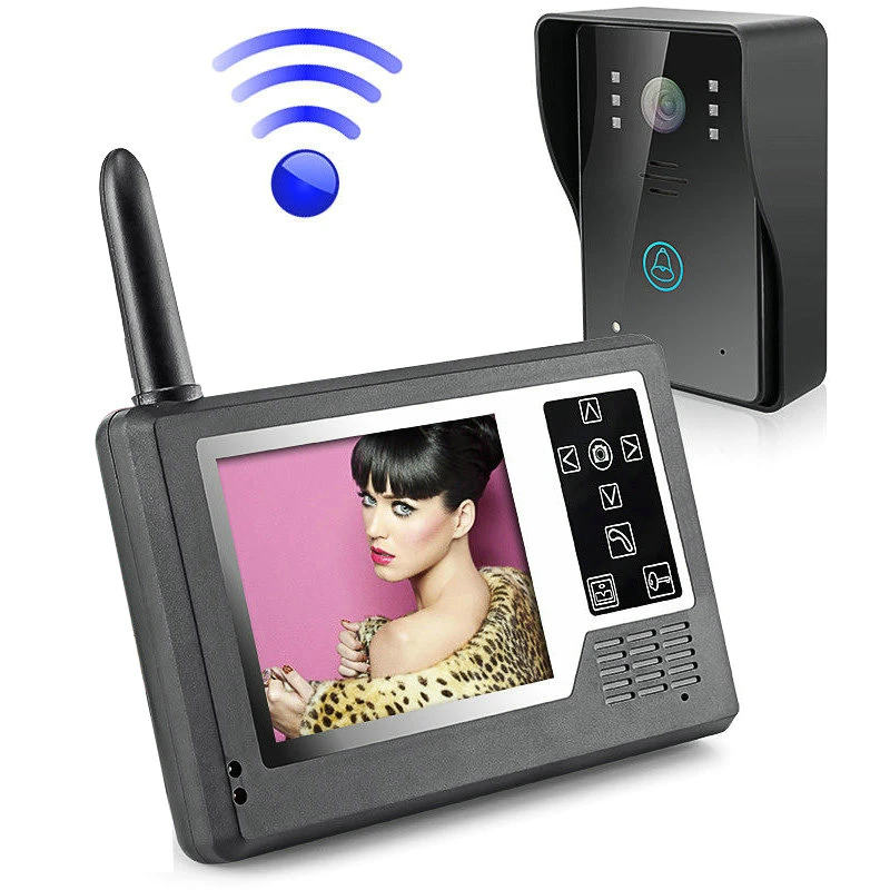 

Free Shipping! ENNIO 3.5" TFT Color Display Wireless Video Intercom Doorbell Door Phone Intercom System