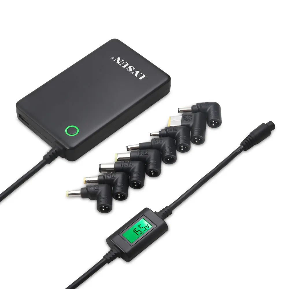 

Udoli 90W Ultra Slim Universal Laptop Charger AC Power Adapter With LED Indicators for HP DELL Lenovo Notebooks Power Supply