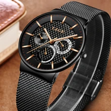 2018 New Watches Men Luxury Brand LIGE Chronograph Men Sports Watches Waterproof Full Steel Quartz Men's Watch Relogio Masculino