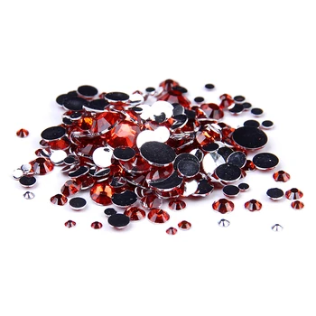 

24000pcs Mixed Sizes Glitter Resin Rhinestones Flatback For Beauty 3D Nails Stickers Art Backpack Clothes Design Decorations