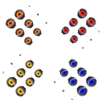 

5Pairs 10Pcs ear pads for earphone headphone silicon ear bud tips for xiaomi replacement earphone silicone ear cups for KZ Sony