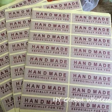 800 шт. Винтаж долго стиль крафт-печать наклейки ручной работы специально для вас DIY Примечание подарок этикетки