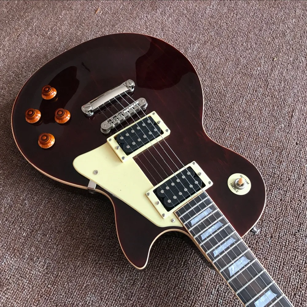  Custom shop, standard custom electric guitar.fingerboard binding Standard gitaar,one piece neck and one piece body guitarra.