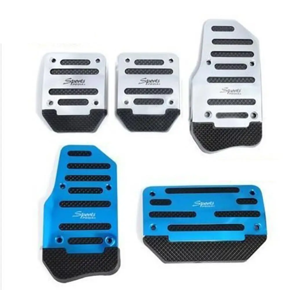 

Dragonpad Automobile Anti-skid Foot Pedal Manual / Auto Gear Accelerator Brake Pedal Cover Treadle Set Universal Application