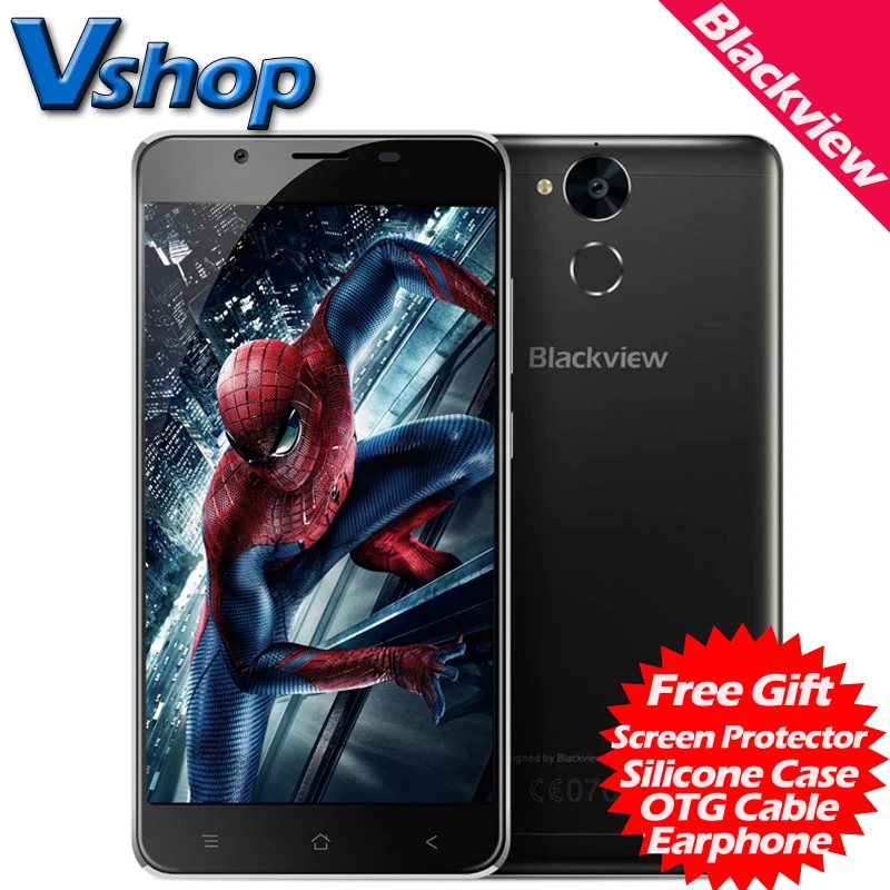 Original Blackview P2 Lite 4G Mobile Phone Android 7 0 32GB ROM 3GB RAM Octa Core