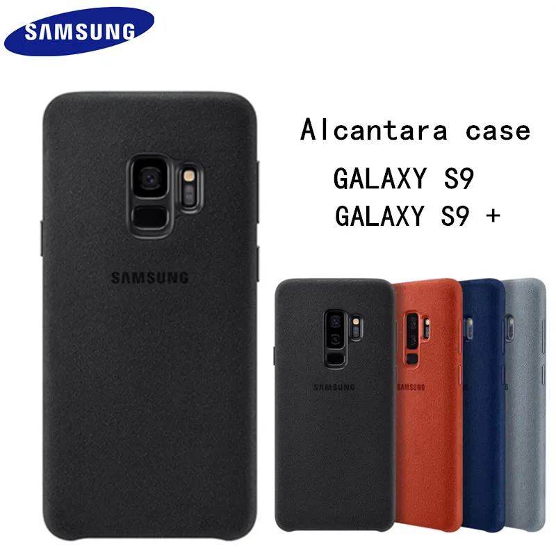 

Genuine Official Samsung Galaxy S9 S9 + S9 Plus Alcantara Case EF-XG960 9650 Luxury Leather Suede All Inclusive Shockproof Cover