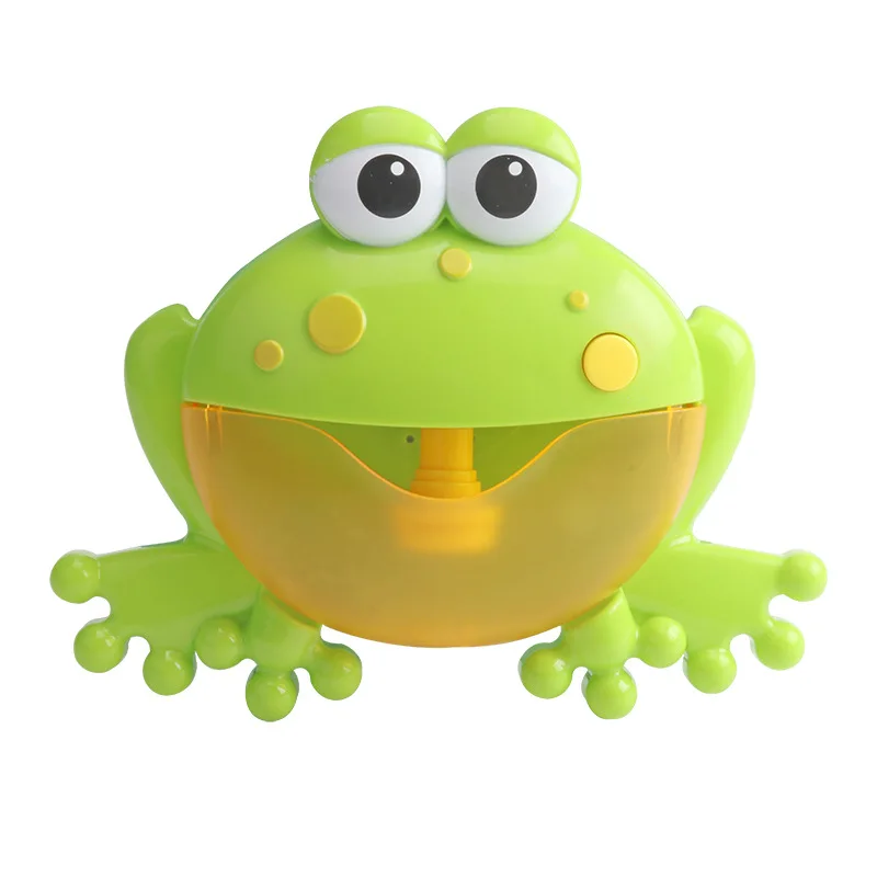 Открытый лягушка пузыря& крабы Детские Игрушки для ванны пузырь чайник ванна для купания мыло машина игрушки для детей с музыкой воды игрушки - Цвет: Bubble Frog