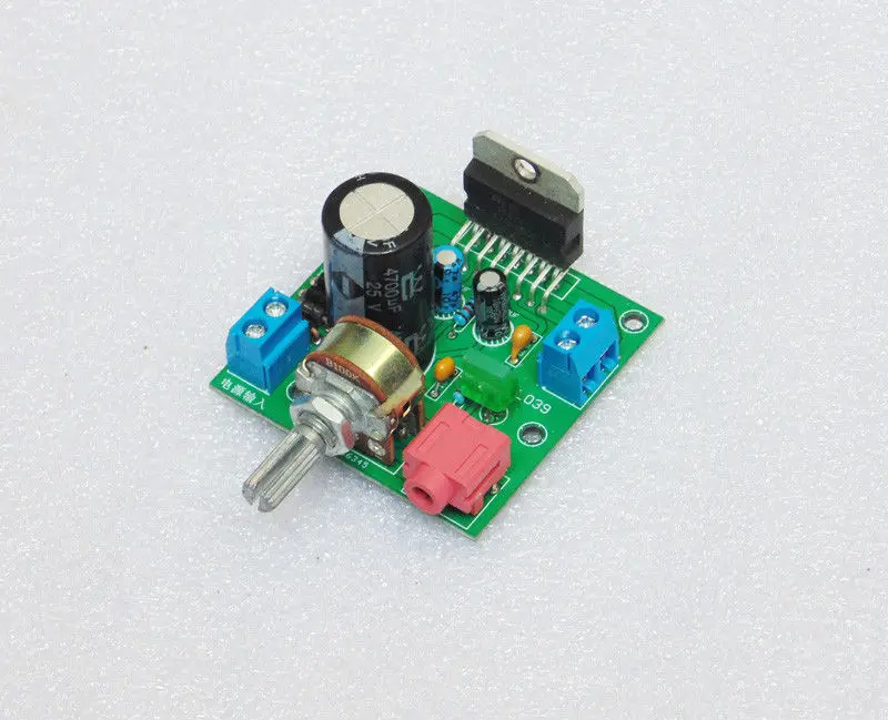 DYKB AC/DC 12V TDA7377 стерео 2 0 Двухканальный аудио усилитель мощности плата 35W + BTL динамик