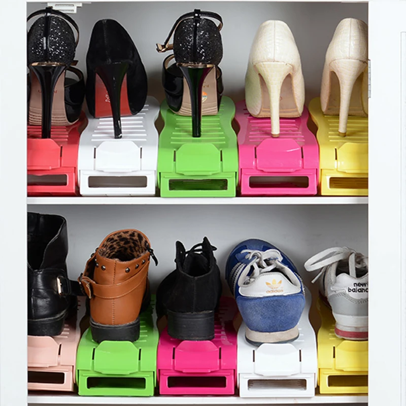 Модные Обувные стеллажи, Современная двойная Чистящая полка для хранения обуви, удобная обувь для гостиной, органайзер для обуви