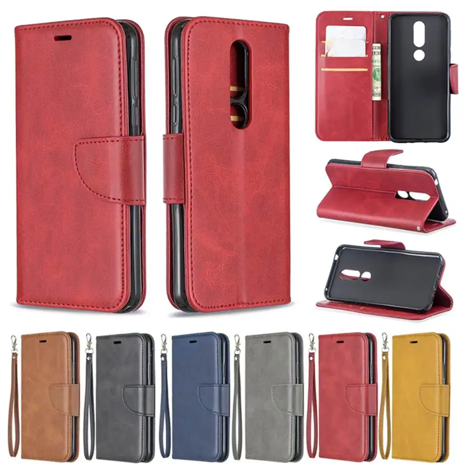 

Luxury PU Leather Flip Case for Nokia 2.1 3.1 5.1 6.1 7.1 4.2 3.2 Wallet Phone Case for Nokia 6 3 5 1 PLUS Cover Coque