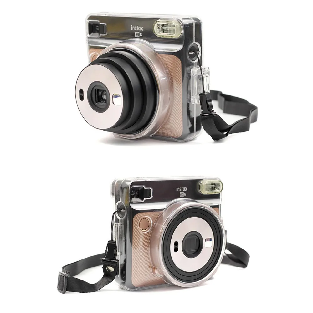 4 в 1 прозрачный защитный чехол для фотонаклеек Instax Square SQ10/SQ6/SP3|Сумки