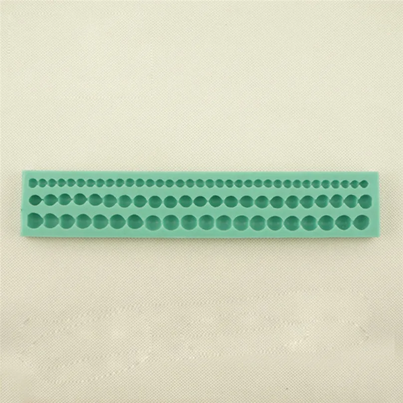 New DIY String Pearl Paste Bead Clay Mold Fondant Cake Silicone Pastry Tool birthday cake Decorations Mold Kitchen #3d19 (5)