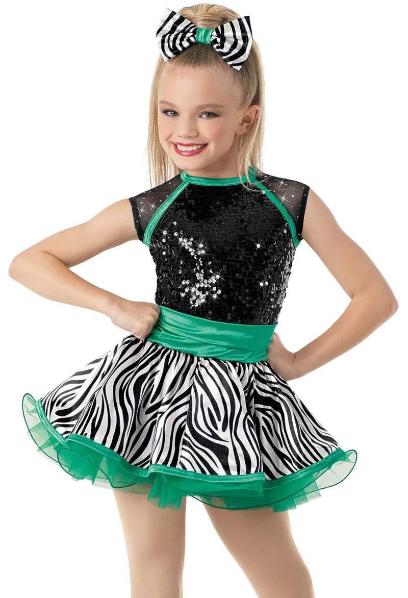 Детские платья для девочек, детское модное платье для танцев, одежда для выступлений, костюмы, балетная пачка профессиональная одежда для взрослых, танцевальные костюмы для детей - Цвет: Зеленый
