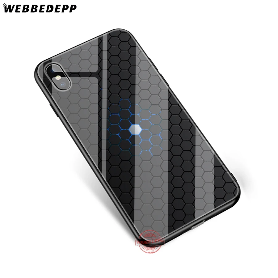 Чехол для телефона WEBBEDEPP crisis 3 из закаленного стекла для Apple iPhone XS Max XR X 8 7 6 S Plus 5s SE