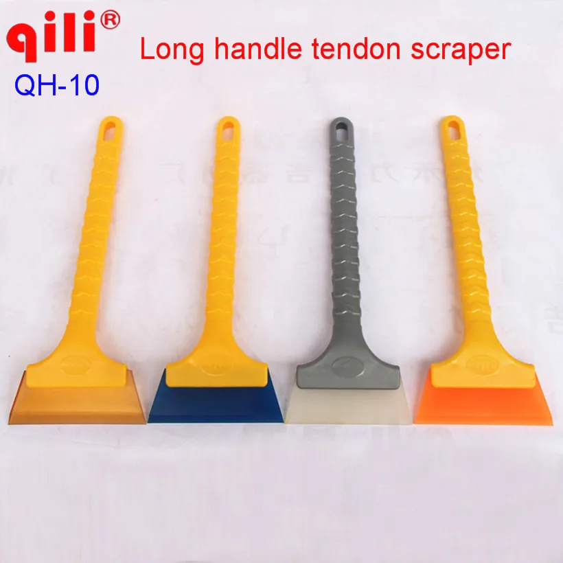 34.3*12.5cm rubber long handle Squeegee scraper with Rubber blades