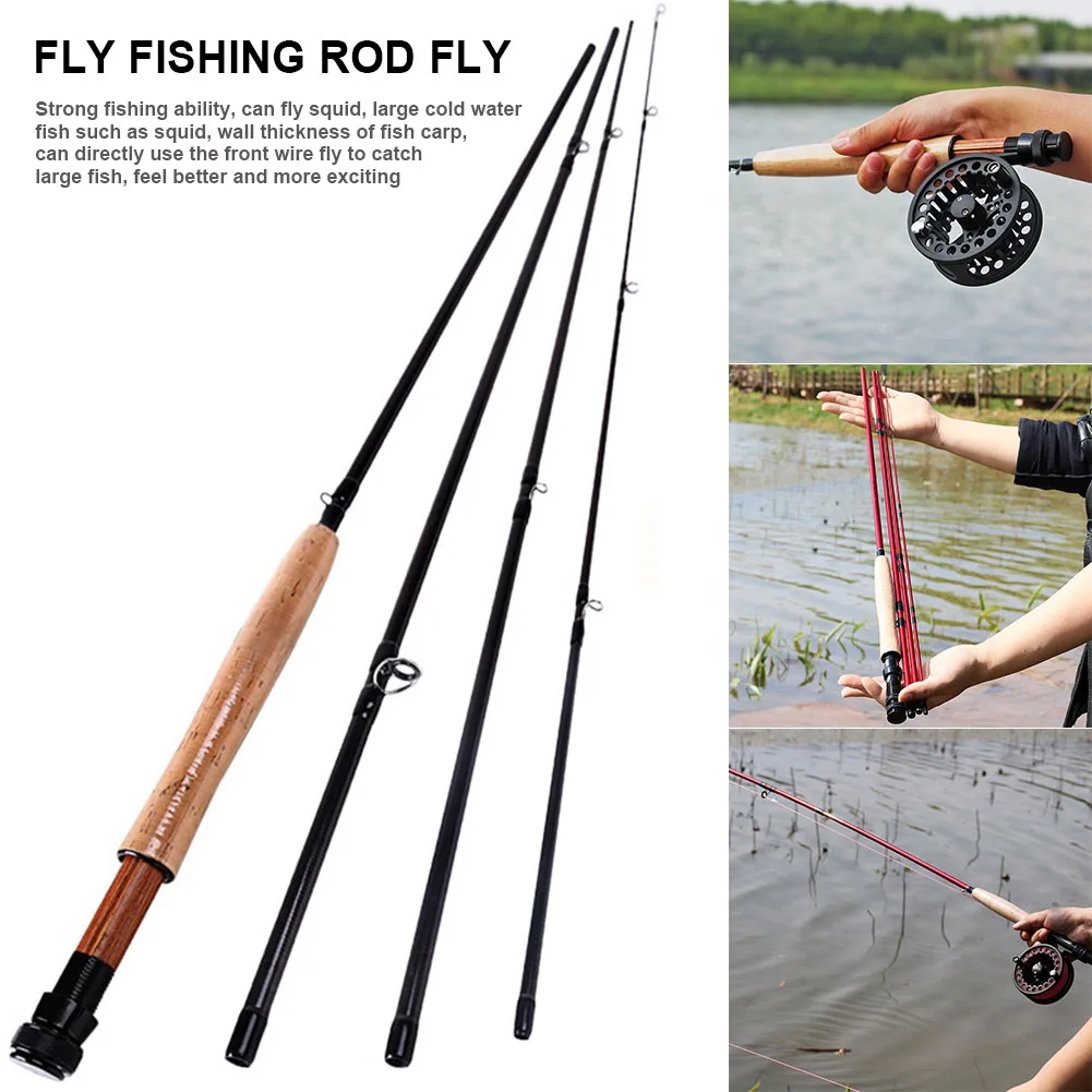

2.7M #5/6 Fly Fishing Rods Carbon Fiber Pole Fly Fishing Ultra-light Durable Pole ASD88