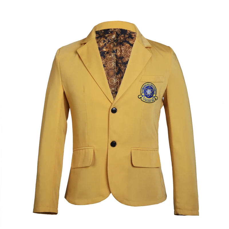 

Spider-Man Homecoming Peter Parker Yellow jacket Halloween costume Spiderman Cosplay costume Spider man Blazer custom made