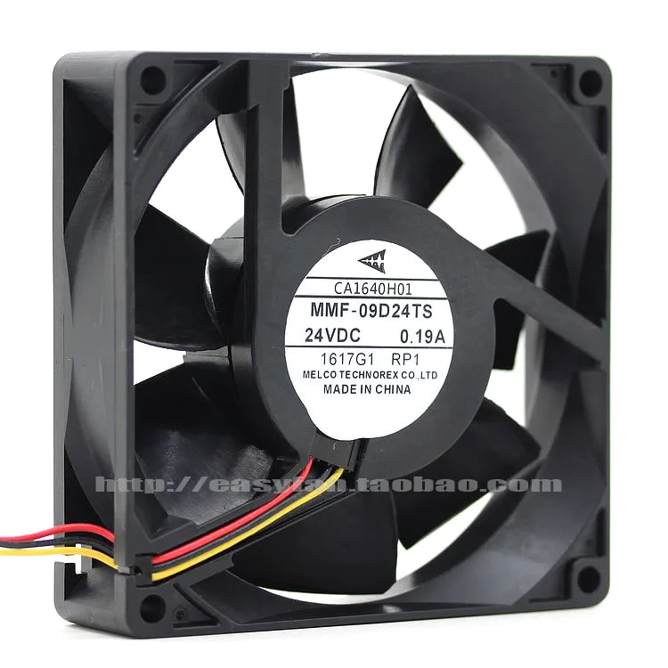 Новый MELCO CA1640H01 для Mitsubishi servo MMF-09D24TS-RM1 24VDC 0.19A Вентилятор охлаждения |