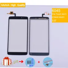 For Alcatel One Touch Idol 3 6045 OT6045 6045Y Touch Screen Touch Panel Sensor Digitizer Front Outer Glass Touchscreen NO LCD For Alcatel One Touch Idol 3 6045 OT6045 6045Y Touch Screen Touch Panel Sensor Digitizer Front Outer Glass Touchscreen NO LCD