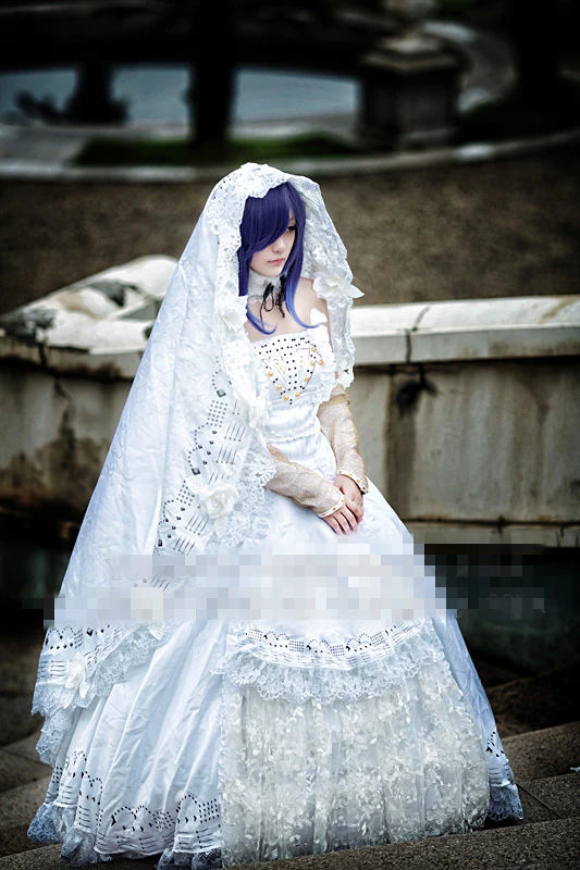 Cosplay de anime Tokyo Ghoul Touka Kirishima, vestido de boda, disfraz de  cosplay de talla personalizada - AliExpress Novedad y uso especial