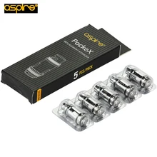 5PCS 10PCS Aspire PockeX Pocket AIO Coil Head 0 6ohm 1 2ohm PockeX U tech Coil