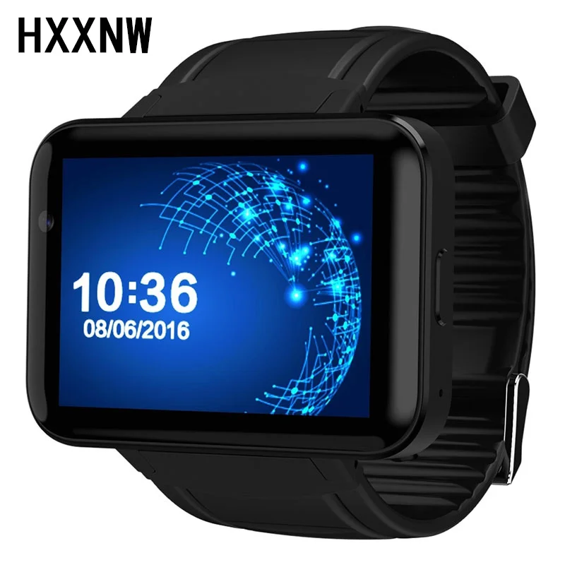 DOMINO DM98 Bluetooth Smart часы 2 дюймов ОС Android 4 3g Smartwatch телефон MTK6572A Dual Core 1 ГГц ГБ Встроенная
