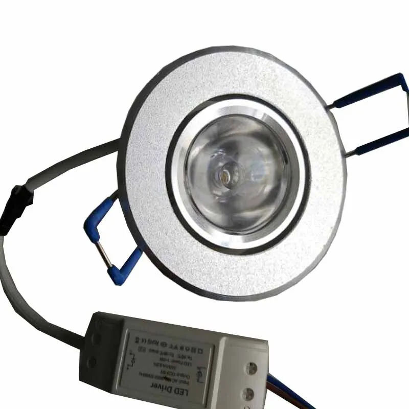 10 шт. мини свет 3 Вт встраиваемый алюминиевый светильник светодиодный драйвер переменного тока 85~ 265 В Светодиодный прожектор для дома отеля