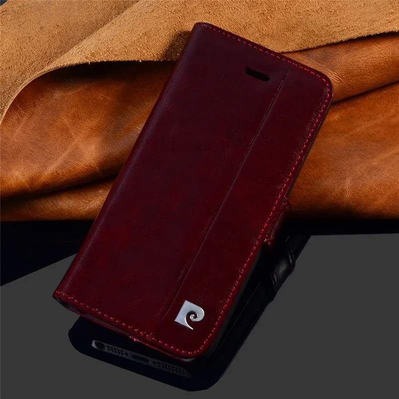 Pierre Cardin натуральная кожа для Apple iPhone 5/5S/SE чехол Роскошный кошелек сумка телефона