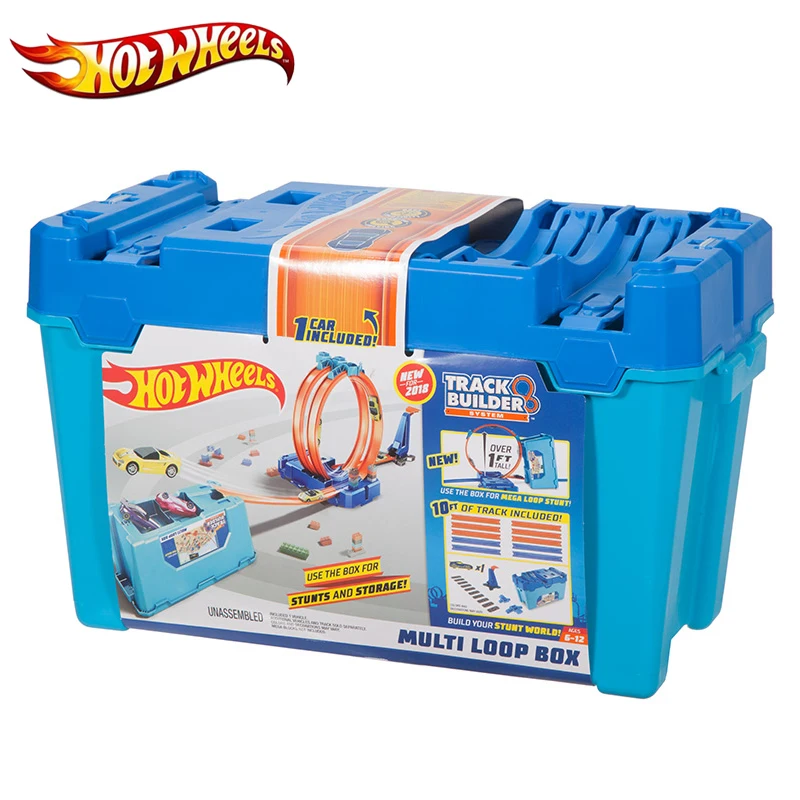 Оригинальная Фирменная трековая игрушка Hotwheels удивительные собранные игрушки
