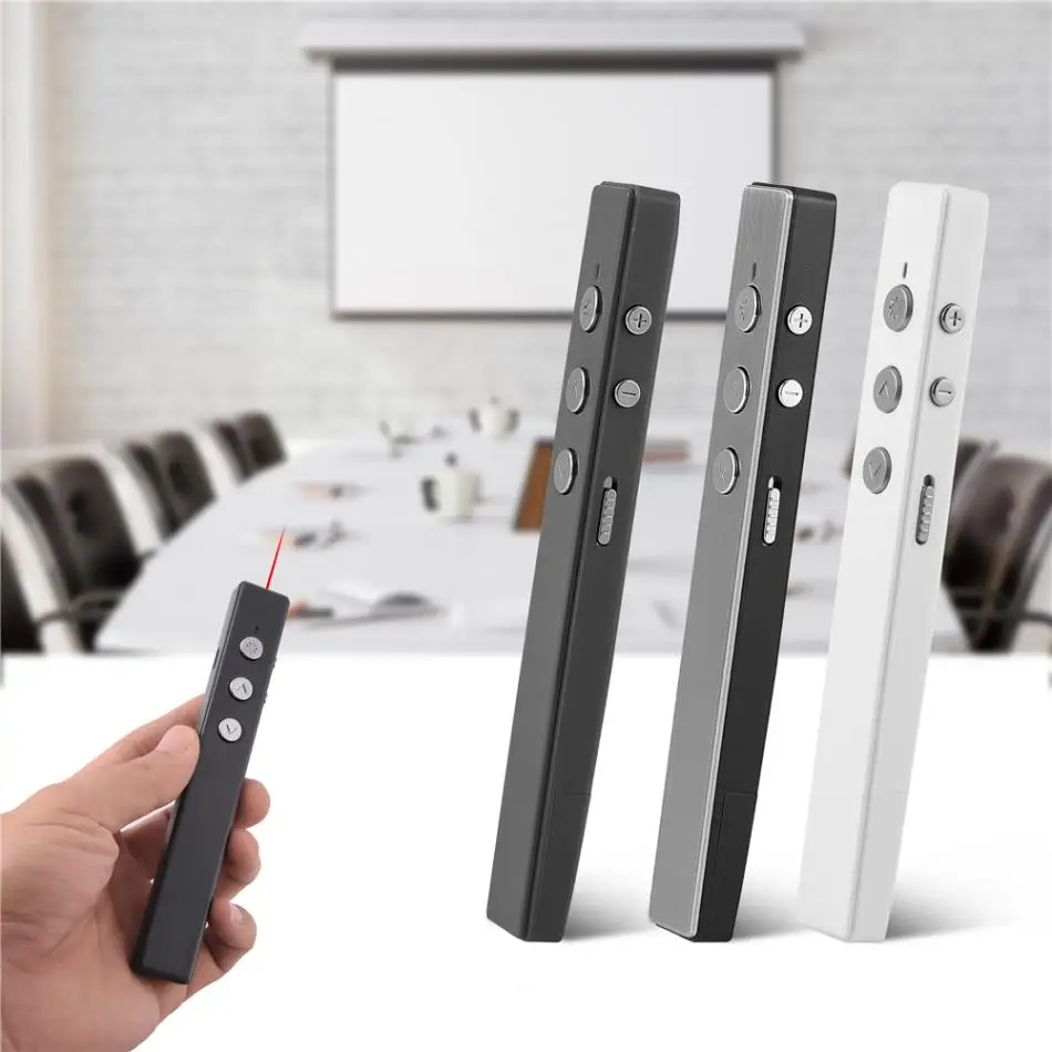 

Portable Wireless Remote Control USB PowerPoint Presentation PPT Laser Pointer Click Pen