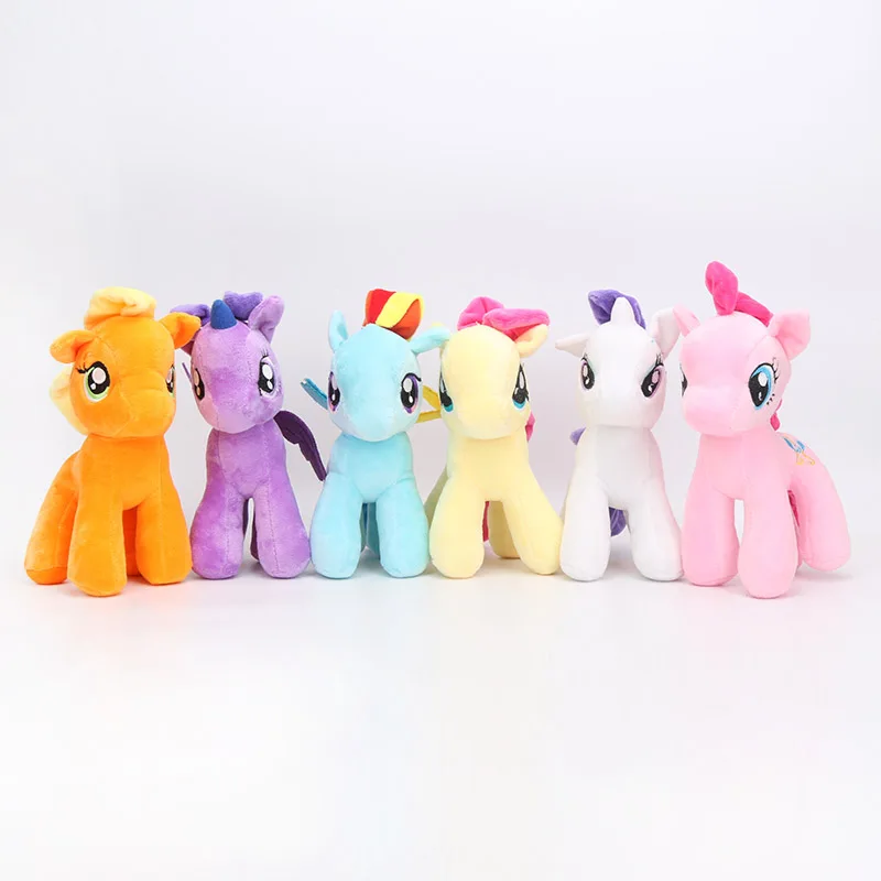 Игрушки My Little Pony Princess Cadence Celestria Rarity Pinkie Pie, плюшевые мягкие куклы, 22-40 см