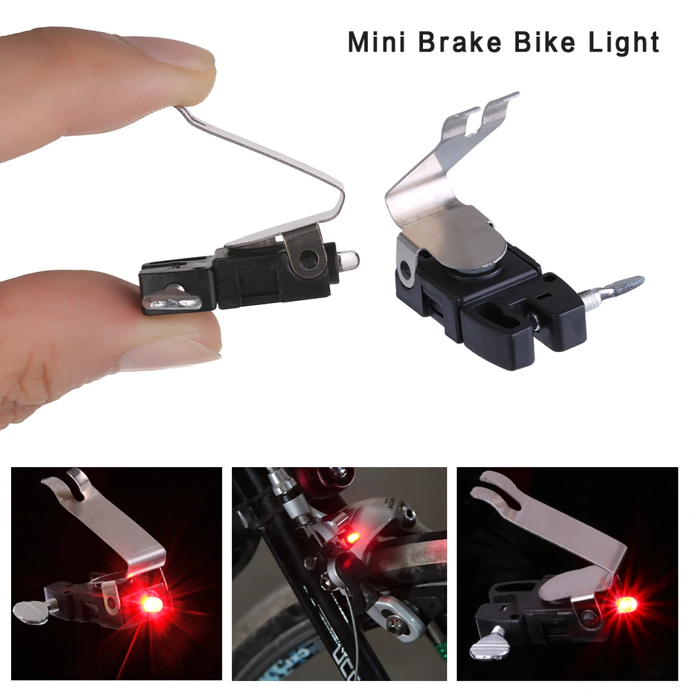 Mini Brake Bike Light Mount Tail Rear Bicycle Light Cycling High