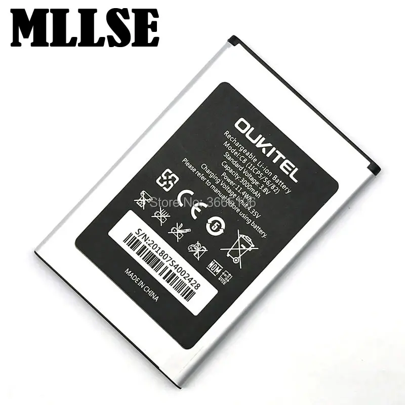 Buy MLLSE Original Replacement C8 Battery For Oukitel C8 mobile phone Batteries
