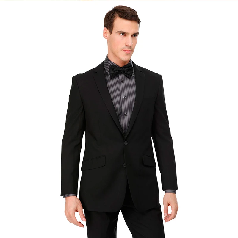 

Formal Black Men Suits for Wedding Custom Made Groom Wedding Tuxedo Men Suits Pants Costume Homme Mariage 2Piece Terno Masculino