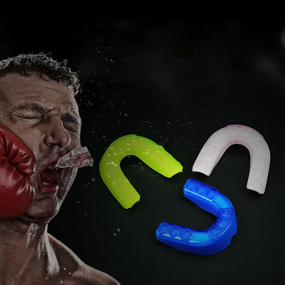 GOBYGO deporte boca guardia silicona dientes Protector niños jóvenes Protector bucal dientes protección para Rugby baloncesto boxeo