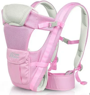 Промо-акция! Дышащий передний Детский рюкзак кенгуру, детский слинг рюкзак - Цвет: Многоцветный