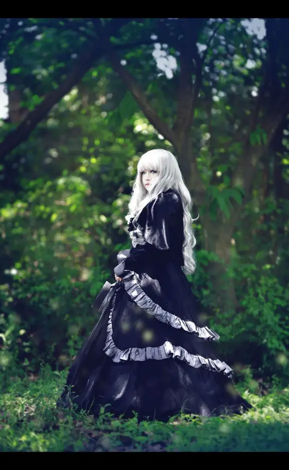 ホット販売黒執事ヴィクトリア女王コスプレ衣装黒ロリータドレス11 Black Lolita Dress Cosplay Costumequeen Victoria Dresses Aliexpress
